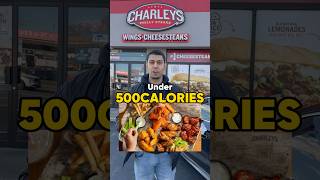 Charleys Cheesesteak LOW CALORIE HIGH PROTEIN Meal🍽️ shorts diet [upl. by Howzell]