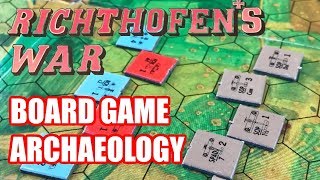 Richthofens War Board Game Archaeology [upl. by Marler]