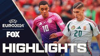 Germany vs Hungary Highlights  UEFA Euro 2024 [upl. by Farrica651]