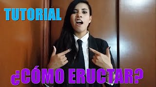 TUTORIAL ¿CÓMO ERUCTAR  HOW TO BURP [upl. by Yeldud]