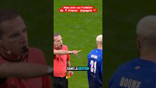 La face cachée de l’arbitre de 🇫🇷 France  Espagne 🇪🇸 [upl. by Oilla]