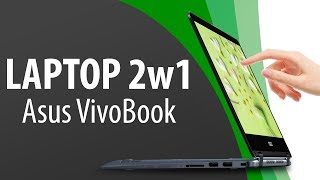 ASUS VivoBook Flip 14 TP401C  TEST Laptopa 2w1 [upl. by Emor]