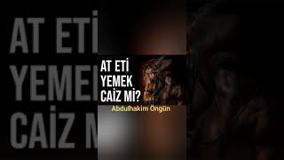 At Eti Yemek Caiz Mi [upl. by Einafpets480]