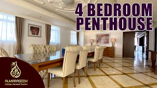 Roda Amwaj Suites  4 Bedroom Penthouse Sea View [upl. by Hareehat131]