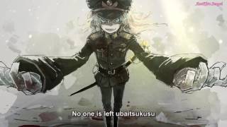 Youjo Senki Opening Full Lyrics 幼女戦記 OP FULL 『MYTH ROID JINGO JUNGLE』 [upl. by Aihtnys]