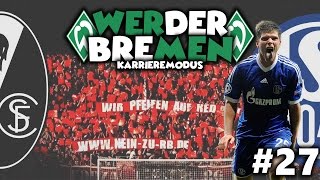 SCHALKE ENTTÄUSCHT amp KRASSE ROTATION ⚽ FIFA 17 Karrieremodus Werder Bremen S1E27 [upl. by Cassil]