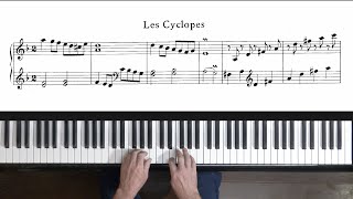 Rameau “Les Cyclopes” Paul Barton FEURICH 218 piano [upl. by Purdum]