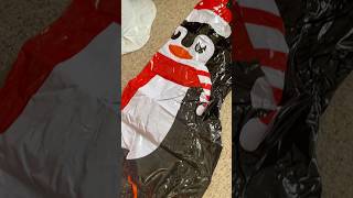 PENGUIN INFLATABLE AT DOLLAR TREE 🎅🐧christmas inflatables [upl. by Sammy]