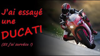 Jai essayé une DUCATI et jai survécu [upl. by Neliac202]