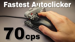 Worlds fastest 70 CPS Lego Technic AUTOCLICKER [upl. by Odawa]