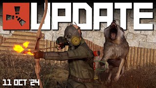 New Wolf AI overview Mini Crossbow  Rust Update 11th October 2024 [upl. by Onairpic]