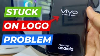 VIVO Phone Stuck On Logo Problem Solved 2024 [upl. by Ynotna251]