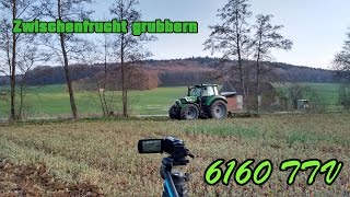 Zwischenfrucht grubbern 2016 DeutzFahrEberhardt [upl. by Rowe]