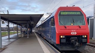 Re 450 065 „Bonstetten“ in BonstettenWettswil  DPZ  SBahn Zürich [upl. by Loveridge]