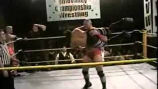 Batista Swinging side slam in OVW Leviathan [upl. by Agle342]