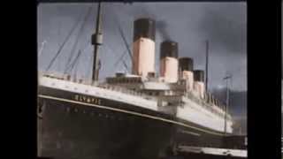 RMS Olympic quotThe Last Voyagequot British Movietone 1935 in color [upl. by Stevana674]