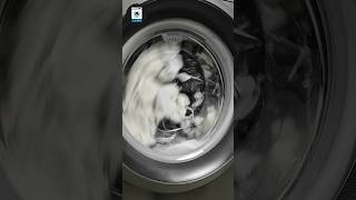 Washing White Bedsheets ASMR  Laundry Sounds of Electrolux asmr washingmachine laundryasmr [upl. by Podvin136]