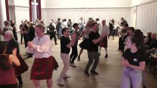 Canadian Barn Dance  Scottish Ceilidh Dancing in Edinburgh with HotScotch Ceilidh Band [upl. by Imuy806]