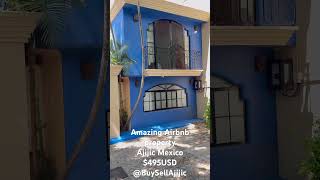 AjijicLake Chapala Mexico 2X homes  2bed2bath eachpool amazing Airbnb opportunity495USD [upl. by Hpseoj]