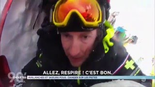 Avalanche  Rescue  GoPro POV Meribel 3 Vallees France [upl. by Hoehne262]