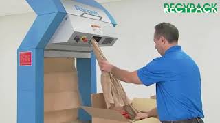 Fillpak Bulk Ranpak  Recypack Sustainable Packaging [upl. by Enhpad]