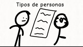 Tipos de personas en un examen meme [upl. by Boffa487]