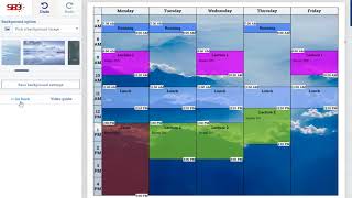 Free Schedule Builder Online 2018 [upl. by Lerrej]