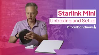 Starlink Mini Unboxing and Setup [upl. by Ztirf]