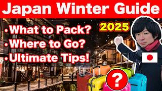 Japan Winter Travel 2024 What to Pack Where to Go and Key Tips for Your First Winter in Japan [upl. by Ulah]