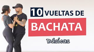 10 vueltas de BACHATA para las fiestas 🔥  ¡100 RECOMENDADO [upl. by Pendergast205]