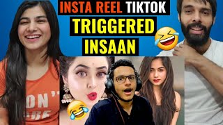 Triggered Insaan This is Worse than Instagram Reels and Tiktok 🤣🤣 Triggered Insaan Reaction Video [upl. by Rothmuller]