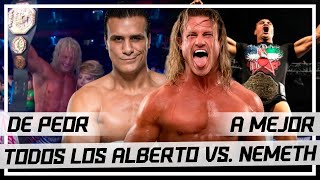 De PEOR a MEJOR ALBERTO EL PATRÓN vs NIC NEMETH Dolph Ziggler  WWE  AAA [upl. by Hodgson]