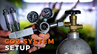 HOW TO SET UP A PRESSURIZED CO2 KIT  Step by Step [upl. by Notsahc]