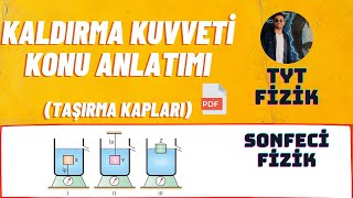 Kaldırma Kuvveti Konu Anlatımı TAŞIRMA KABI ve AĞIRLAŞMA  Fizik TYT [upl. by Konikow290]