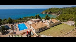 Alonissos Beach Bungalows amp Suites Hotel Official New HD Video Presentation [upl. by Hammerskjold149]