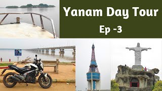 Yanam Day Tour  Beach Road  Boating  Obelisk Tower  Godavari Ride  Ep 3 [upl. by Annoyt]