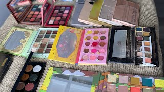 Eyeshadow decluttering 2024finally [upl. by Esmeralda]