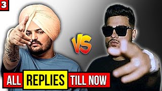 SIDHU MOOSE WALA vs KARAN AUJLA  All Replies To Each Other  Part 3 [upl. by Ojela]