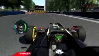 Assetto Corsa  Formula Abarth  Detroit Street Circuit Hotlap 156888 [upl. by Naesyar653]