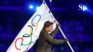 Paris2024 ends as Tom Cruise accepts Olympics mission for Los Angeles [upl. by Reinhold]