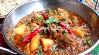 Mieso z ziemniakami w sosie czyli Aloo Gosht [upl. by Mattias]