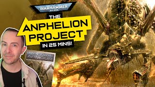 Jurassic Park but 40k The ANPHELION PROJECT in 25 Mins  Warhammer 40k Lore [upl. by Hobey]