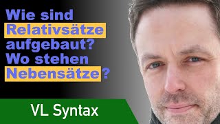 Relativsätze und Feldermodell  Syntax 9 [upl. by Brianna]