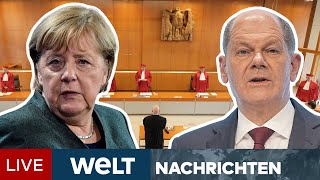 TAG DER ENTSCHEIDUNG Bundesnotbremse rechtens  Kommt nun der WinterLockdown  WELT Newsstream [upl. by Llerod]