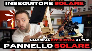 Inseguitore Solare  Come aumentare lefficienza di un pannello solare Massimizzare il risparmio [upl. by Francie]