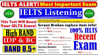 IELTS LISTENING PRACTICE TEST 2024 WITH ANSWERS  14102024 [upl. by Seppala]