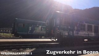 Zugverkehr in Bozen HBF und Oberbozen [upl. by Yanat]