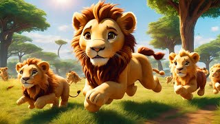 The Lion  King of the Jungle Song  for Toddlers by Bibi kids Song [upl. by Neumeyer]