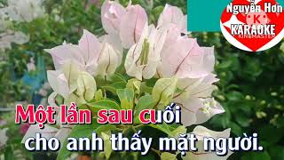 KIẾP VE SẦU KARAOKE REMIX [upl. by Aynav805]