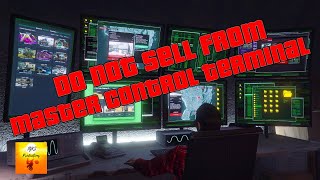 GTA Online Why you Should NOT Sell From Master Control Terminal [upl. by Nauqahs]